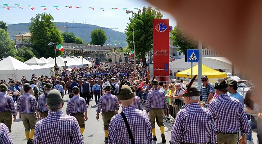 Adunata Nazionale Alpini L'Aquila 17 maggio 2015 Emozionante sfilata circondati da gente calorosissima. Grazie l'Aquila